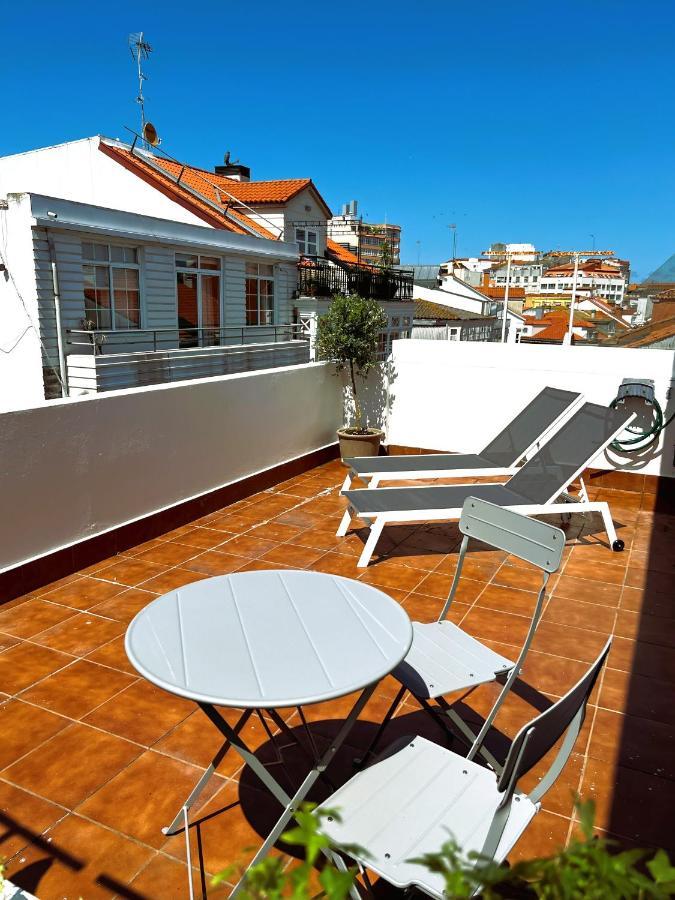 Atico Con Dos Terrazas E Increibles Vistas En Pleno Centro De A Coruña Exterior foto